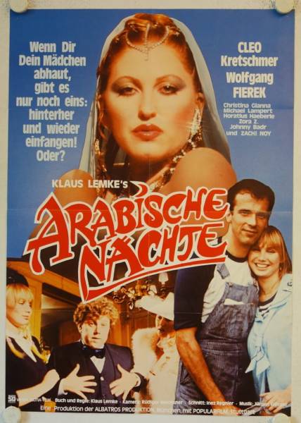 Arabische Nächte originales deutsches Filmplakat